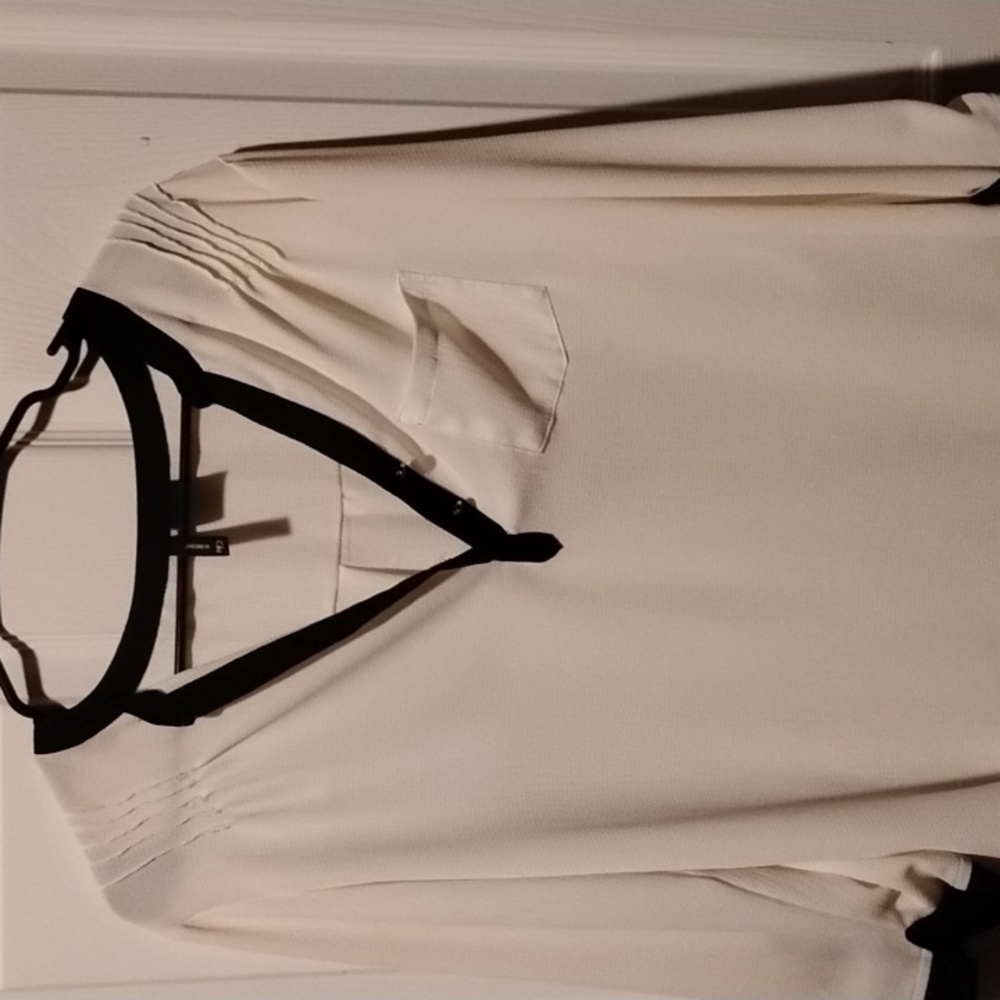 New Direction sheer blouse